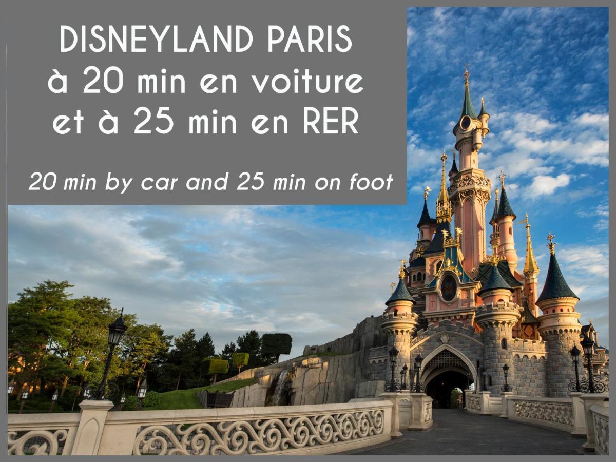 Cosy Case Between Disney And Paris Champs-Sur-Marne Extérieur photo